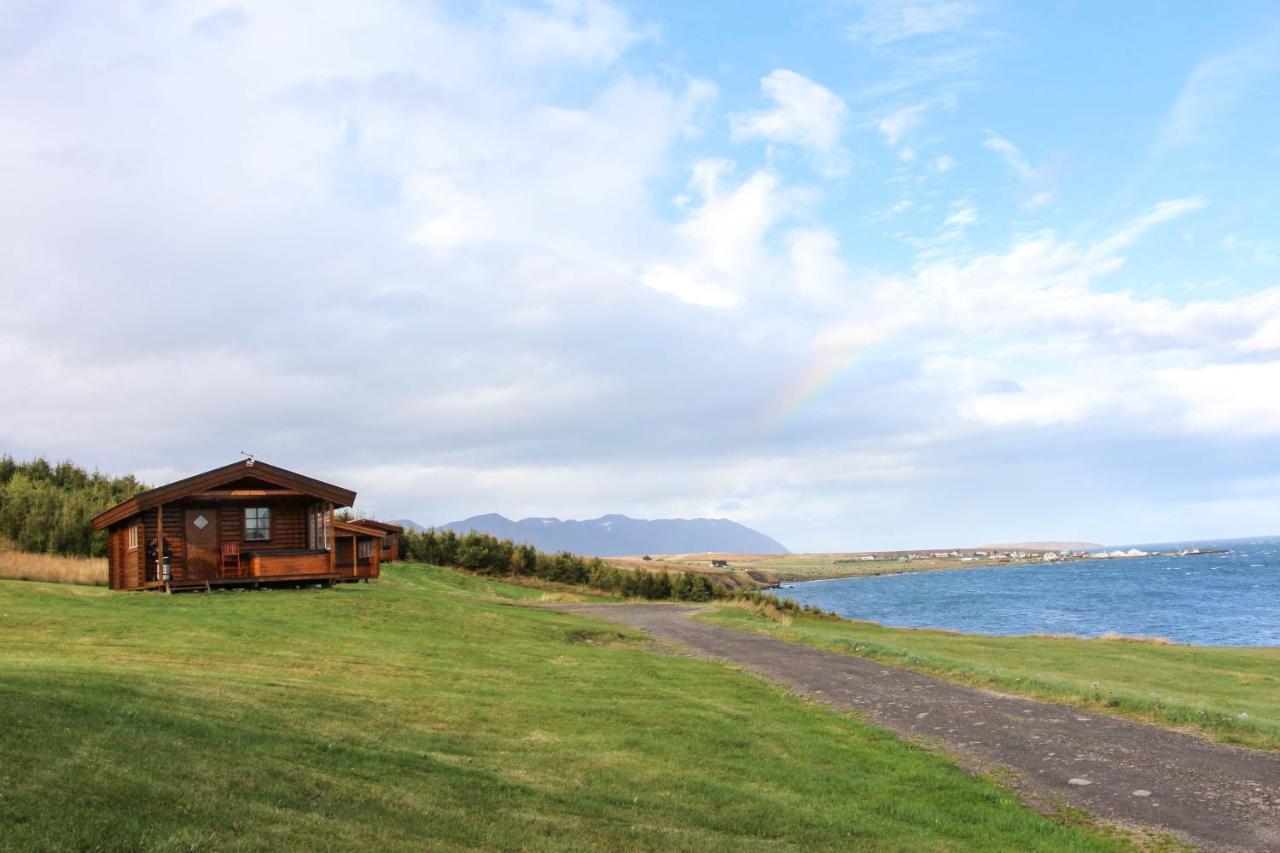 Ytri Vik Villa Hauganes Bagian luar foto